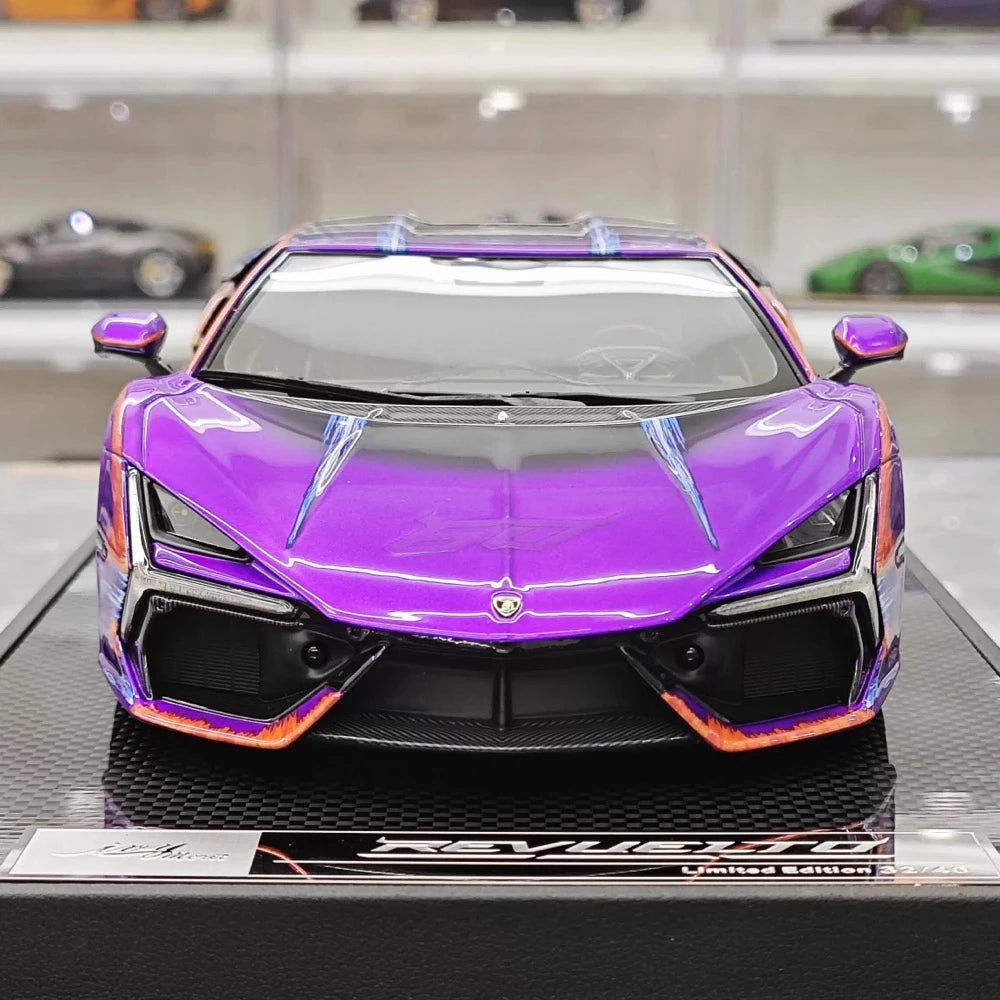 [IVY] 1:18 Lamborghini 2023 Revuelto Opera Unica Purple pienoismalli Hartsi