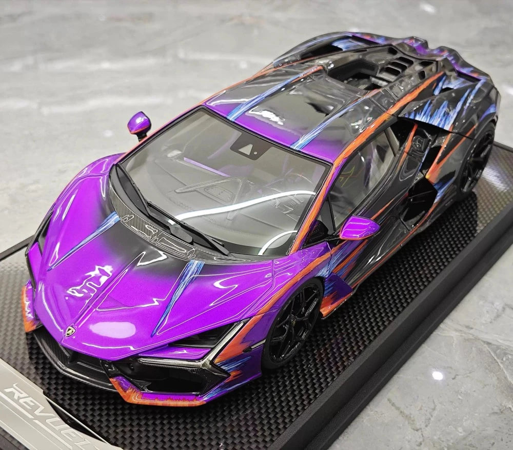 [IVY] 1:18 Lamborghini 2023 Revuelto Opera Unica Purple pienoismalli Hartsi