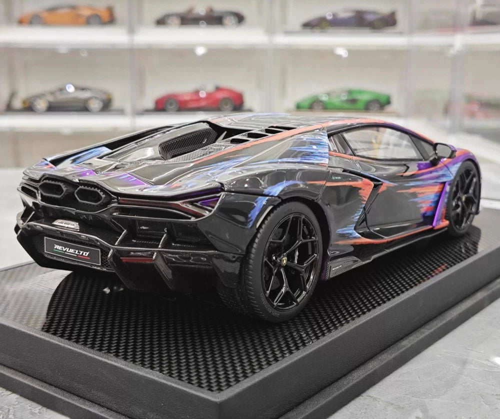 [IVY] 1:18 Lamborghini 2023 Revuelto Opera Unica Purple pienoismalli Hartsi