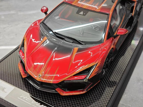 [IVY] 1:18 Lamborghini 2023 Revuelto Opera Unica Red Model Car Resin