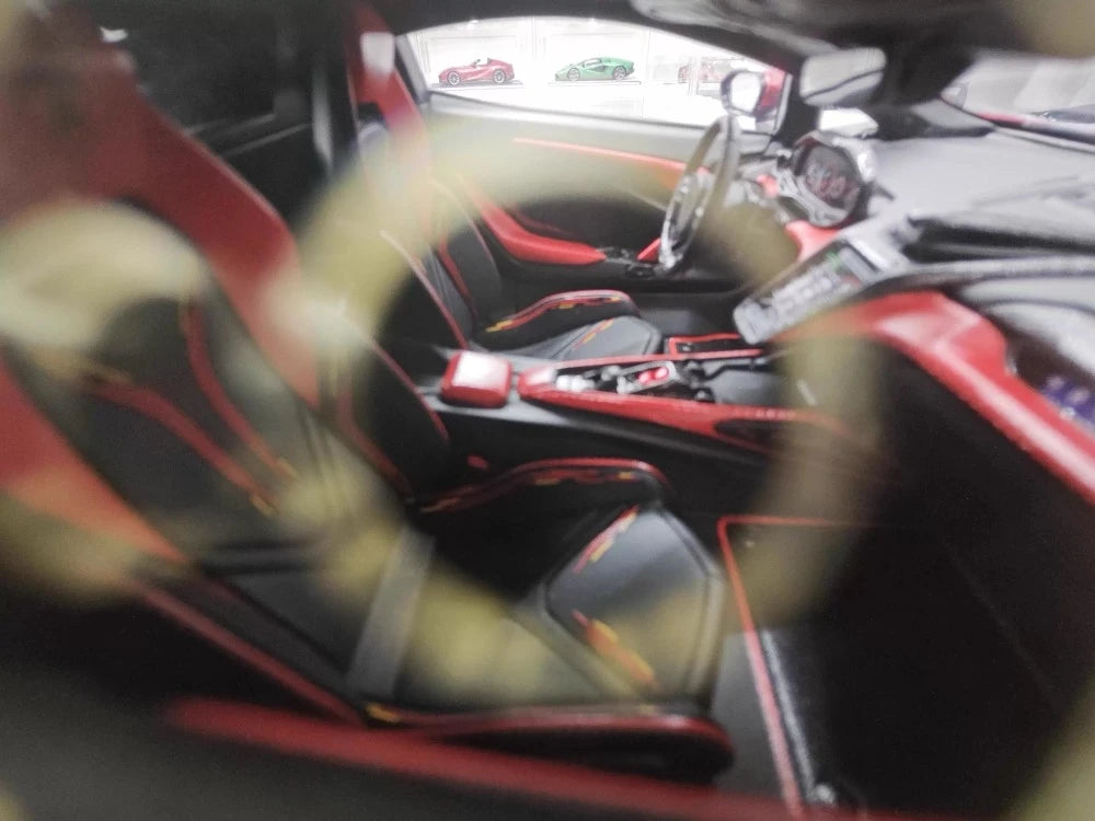 [IVY] 1:18 Lamborghini 2023 Revuelto Opera Unica rouge voiture miniature Resin
