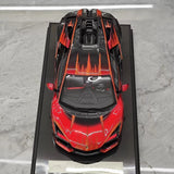 [IVY] 1:18 Lamborghini 2023 Revuelto Opera Unica rouge voiture miniature Resin