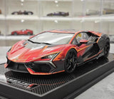 [IVY] 1:18 Lamborghini 2023 Revuelto Opera Unica rouge voiture miniature Resin