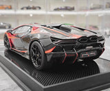 [IVY] 1:18 Lamborghini 2023 Revuelto Opera Unica rouge voiture miniature Resin