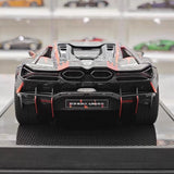 [IVY] 1:18 Lamborghini 2023 Revuelto Opera Unica rouge voiture miniature Resin