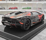 [IVY] 1:18 Lamborghini 2023 Revuelto Opera Unica rouge voiture miniature Resin
