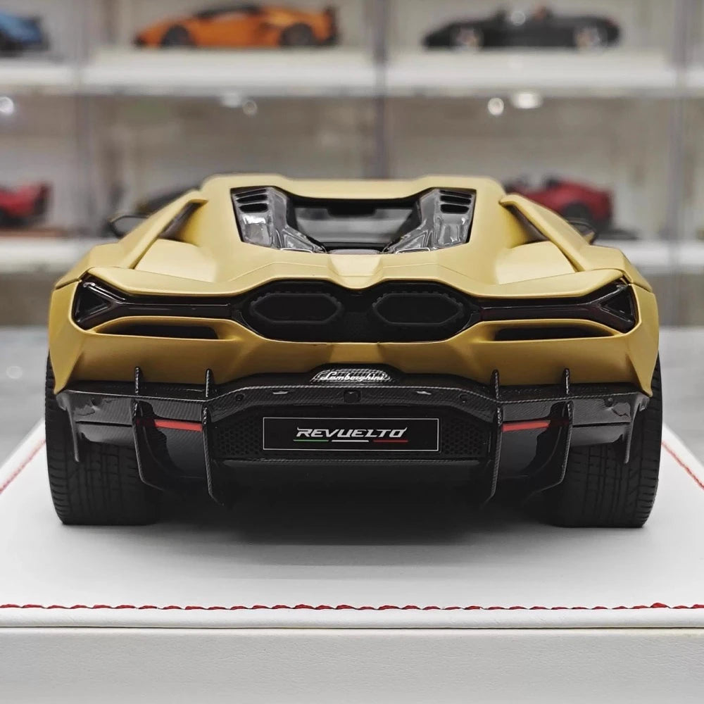 [IVY] 1:18 Lamborghini 2023 Revuelto Opera Unica Yellow Model Car Resin