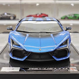 [IVY] 1:18 Lamborghini 2023 Revuelto Opera Unica Blue Model Car Resin