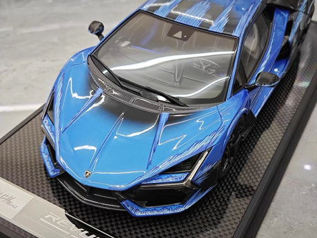 [IVY] 1:18 Lamborghini 2023 Revuelto Opera Unica Blue Model Car Resin