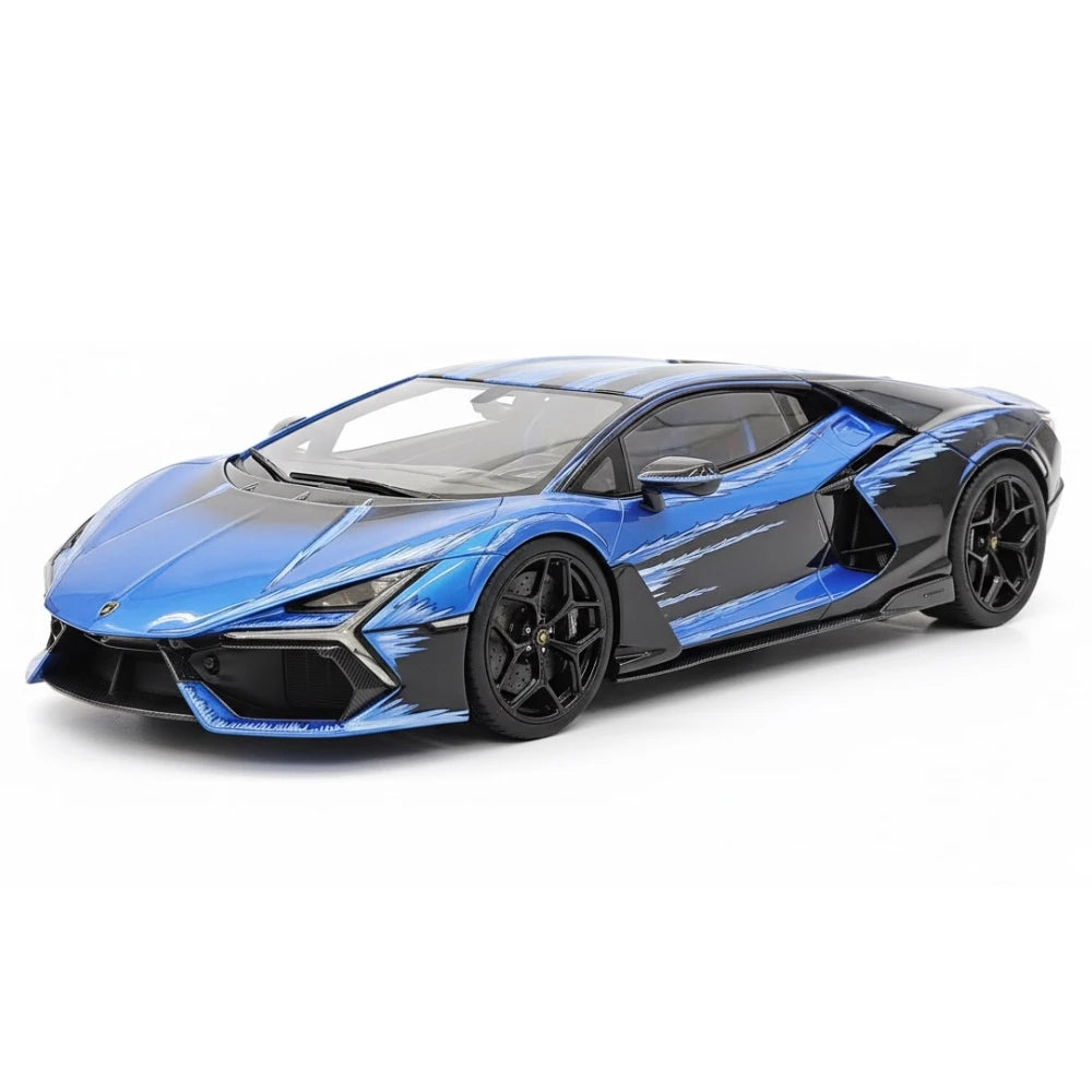 [IVY] 1:18 Lamborghini 2023 Revuelto Opera Unica Blue Model Car Resin
