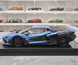 [IVY] 1:18 Lamborghini 2023 Revuelto Opera Unica Blue Model Car Resin