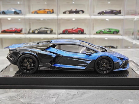 [IVY] 1:18 Lamborghini 2023 Revuelto Opera Unica Blue Model Car Resin
