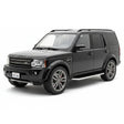 [IVY] 1:18 Land Rover 2009 Upptäcky 4 svart modellbil harts