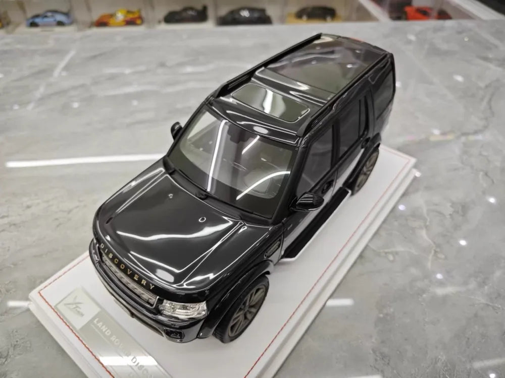 [IVY] 1:18 Land Rover 2009 Discovery 4 Black Model Car Resin