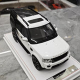 [IVY] 1:18 Land Rover 2009 Discovery 4 Black & White Model Car Resin