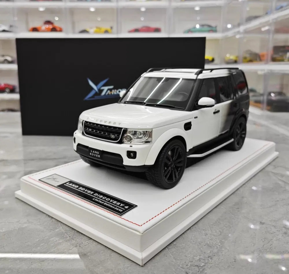 [IVY] 1:18 Land Rover 2009 Discovery 4 Black & White Model Car Resin