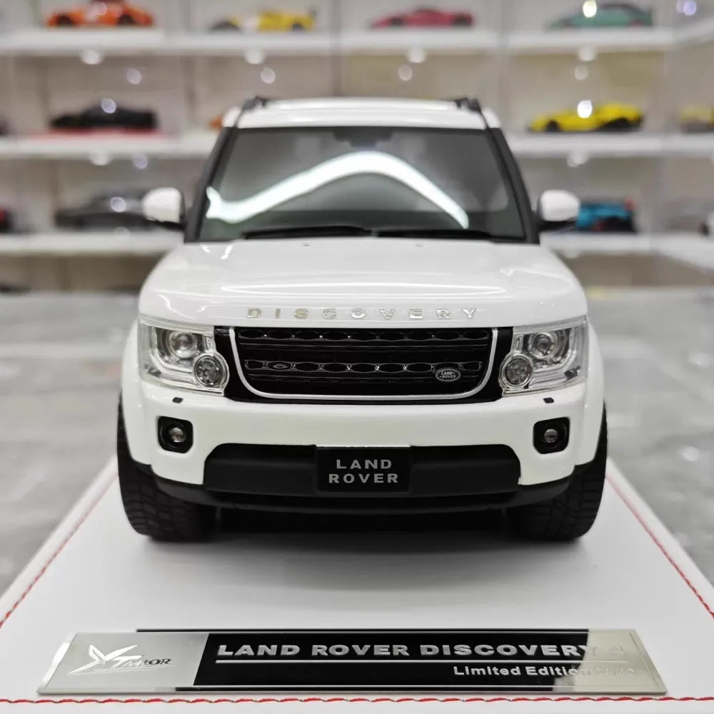 [IVY] 1:18 Land Rover 2009 Discovery 4 Black & White Model Car Resin
