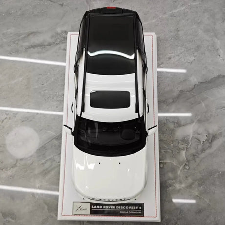 [IVY] 1:18 Land Rover 2009 Discovery 4 Black & White Model Car Resin