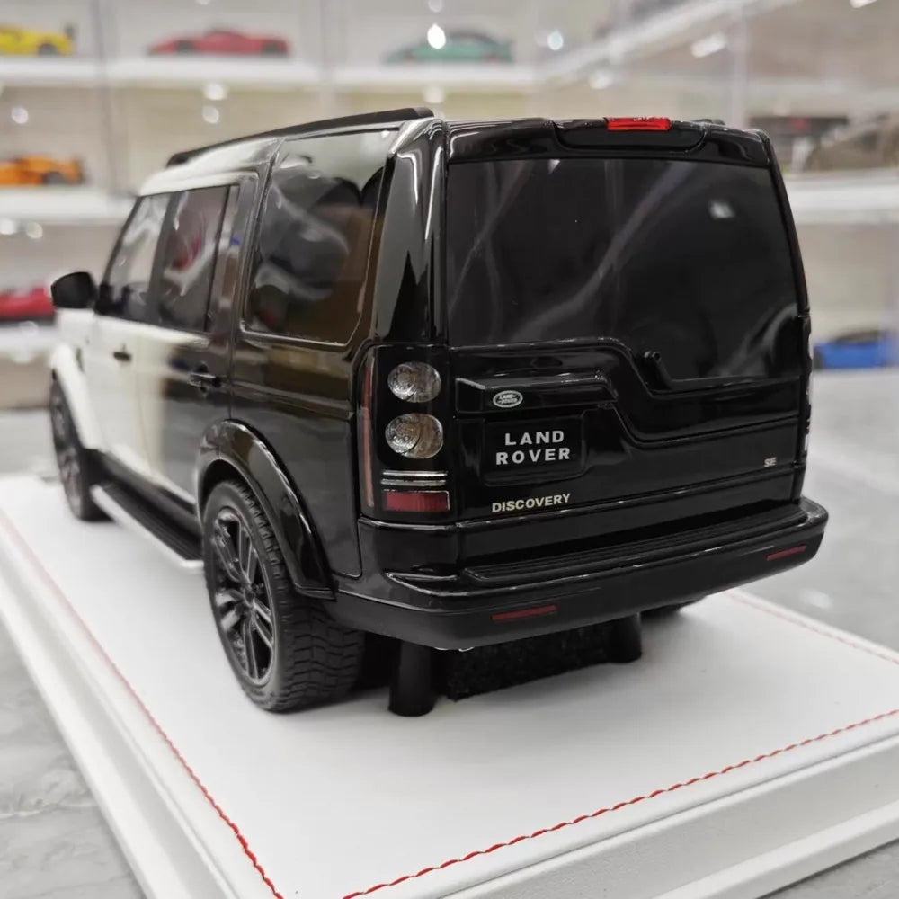 [IVY] 1:18 Land Rover 2009 Discovery 4 Black & White Model Car Resin