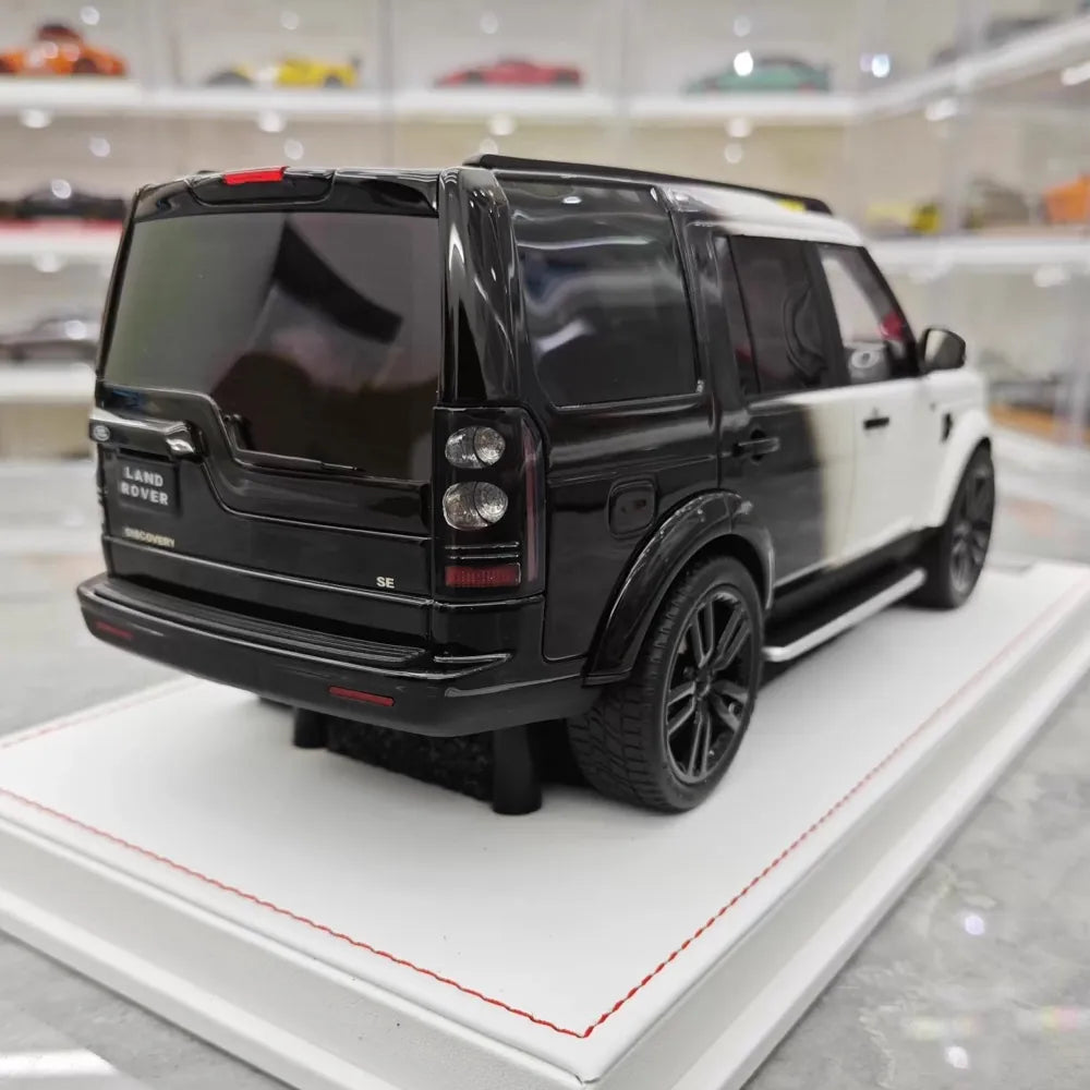 [IVY] 1:18 Land Rover 2009 Discovery 4 Black & White Model Car Resin