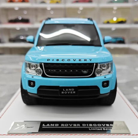 [IVY] 1:18 Land Rover 2009 Discovery 4 Blue Model Car Resin