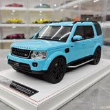 [IVY] 1:18 Land Rover 2009 Discovery 4 Blue Model Car Resin