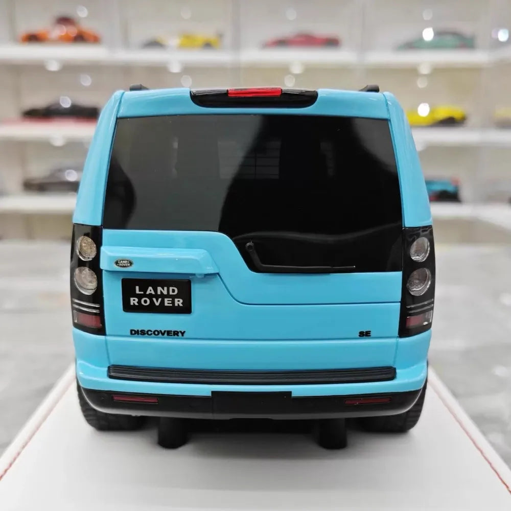 [IVY] 1:18 Land Rover 2009 Discovery 4 Blue Model Car Resin