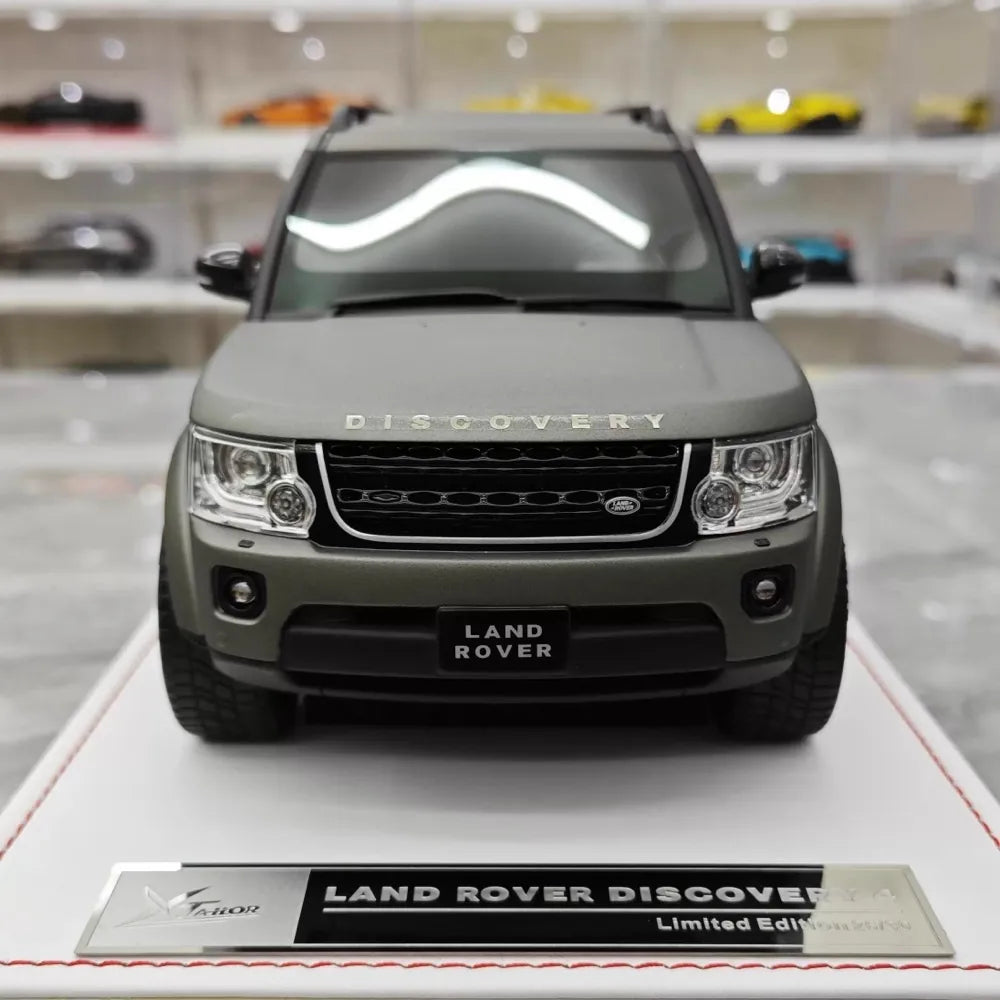 [IVY] 1:18 Land Rover 2009 Discovery 4 grigio modellino di auto resina