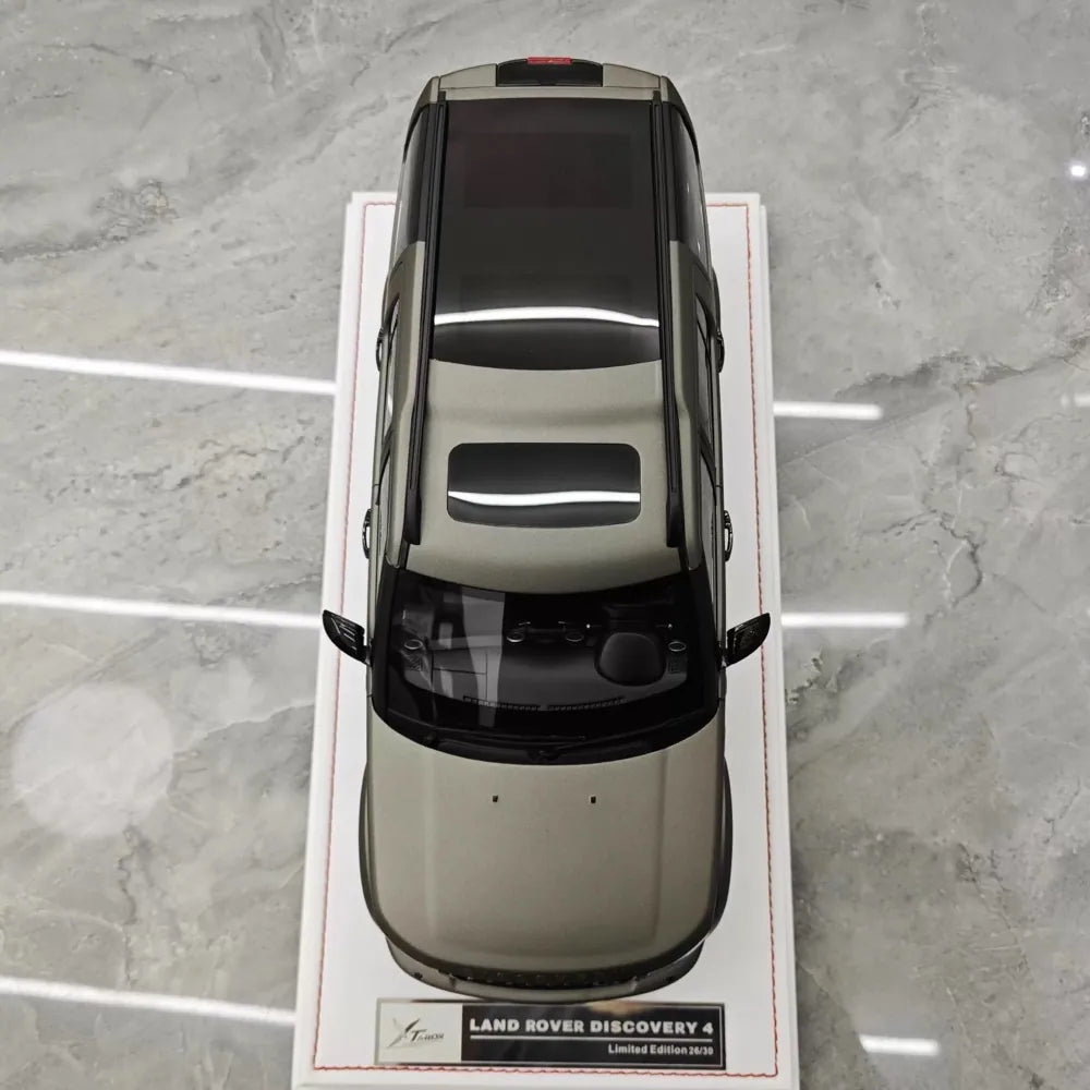 [IVY] 1:18 Land Rover 2009 Discovery 4 grigio modellino di auto resina