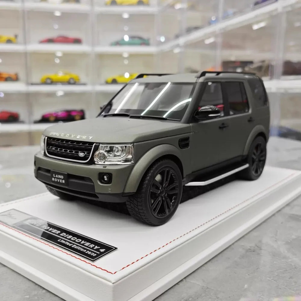[IVY] 1:18 Land Rover 2009 Discovery 4 grigio modellino di auto resina