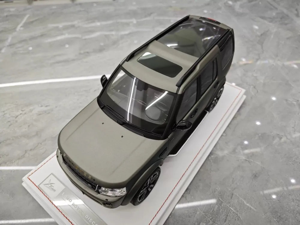[IVY] 1:18 Land Rover 2009 Discovery 4 Gray Model Car Resin