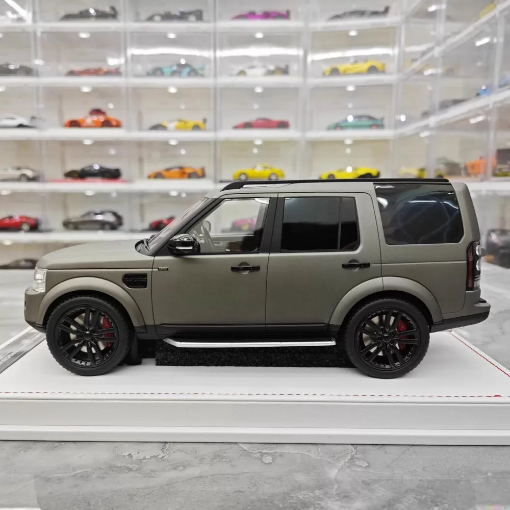 [IVY] 1:18 Land Rover 2009 Discovery 4 grigio modellino di auto resina