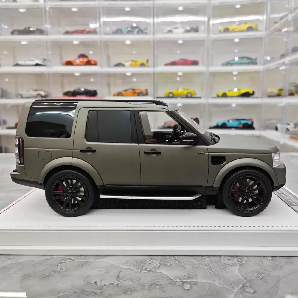 [IVY] 1:18 Land Rover 2009 Discovery 4 grigio modellino di auto resina