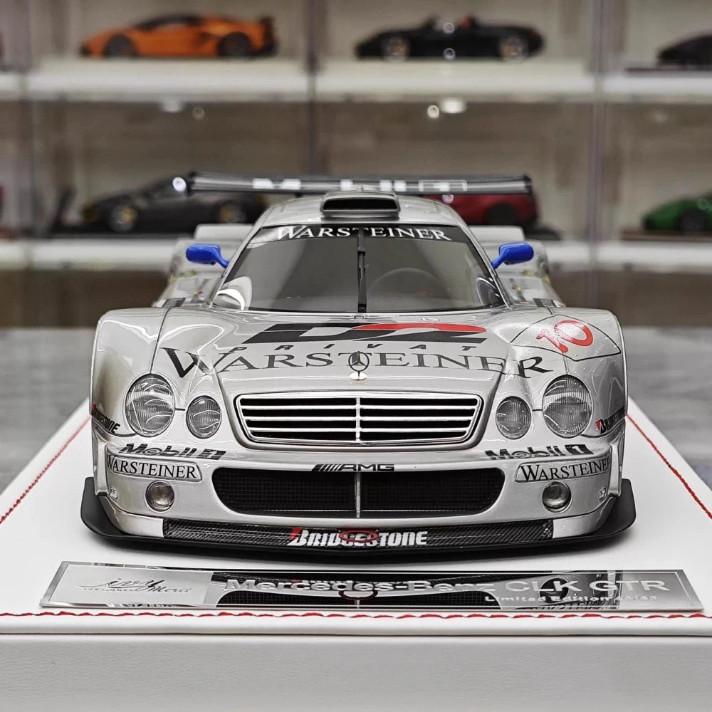 [IVY] 1:18 Mercedes-Benz 1997 CLK GTR #10 Model Car Resin / Closed Body