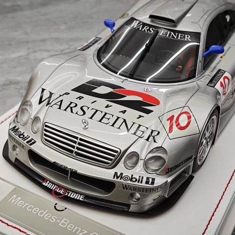 [IVY] 1:18 Mercedes-Benz 1997 CLK GTR #10 Model Car Resin / Closed Body