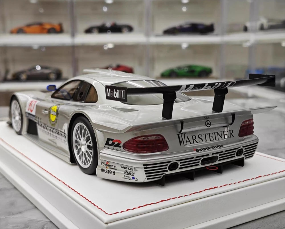 [IVY] 1:18 Mercedes-Benz 1997 CLK GTR #10 modellino di auto resina / Closed Body