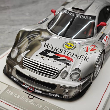 [IVY] 1:18 Mercedes-Benz 1997 CLK GTR #12 Model Car Resin / Closed Body