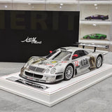 [IVY] 1:18 Mercedes-Benz 1997 CLK GTR #12 Model Car Resin / Closed Body