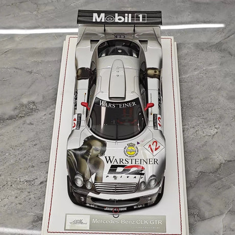 [IVY] 1:18 Mercedes-Benz 1997 CLK GTR #12 Model Car Resin / Closed Body