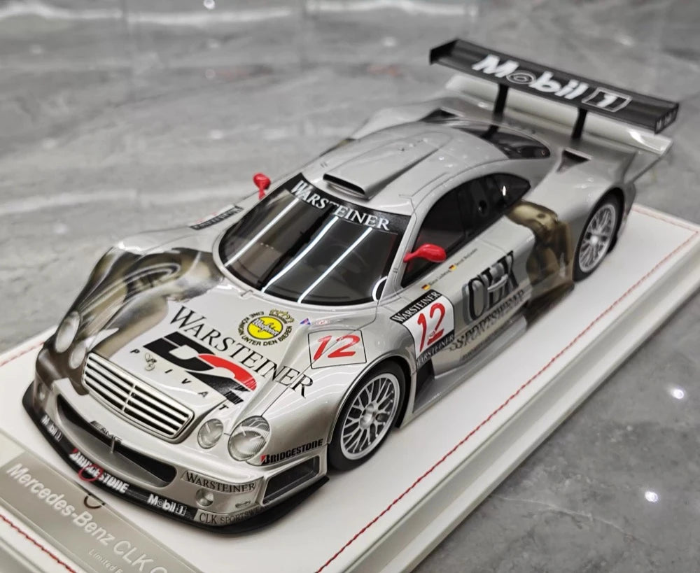 [IVY] 1:18 Mercedes-Benz 1997 CLK GTR #12 Model Car Resin / Closed Body