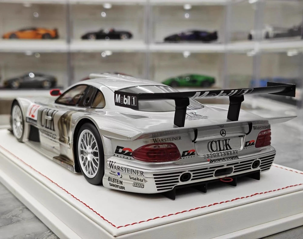 [IVY] 1:18 Mercedes-Benz 1997 CLK GTR #12 voiture miniature Resin / Closed Body