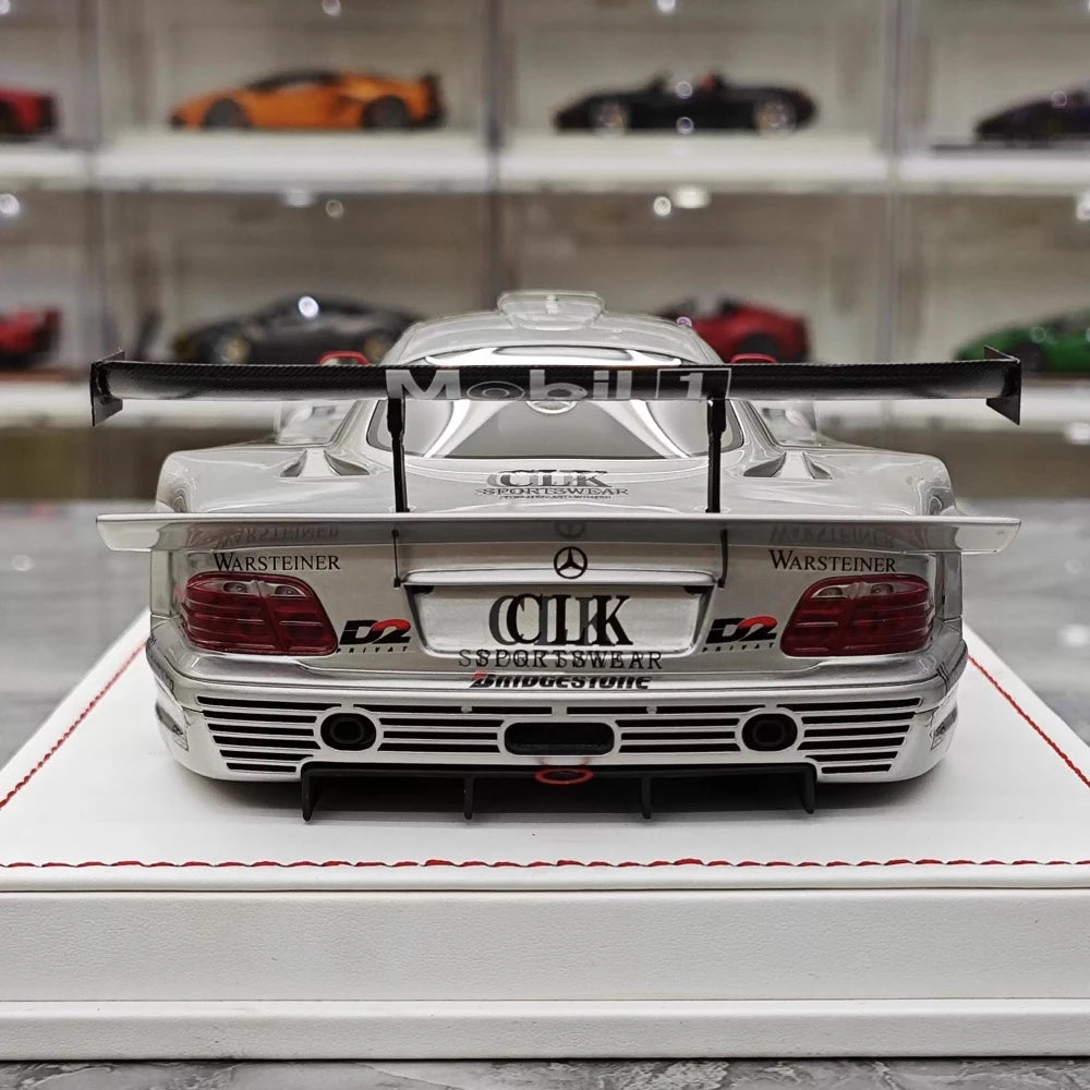 [IVY] 1:18 Mercedes-Benz 1997 CLK GTR #12 Model Car Resin / Closed Body