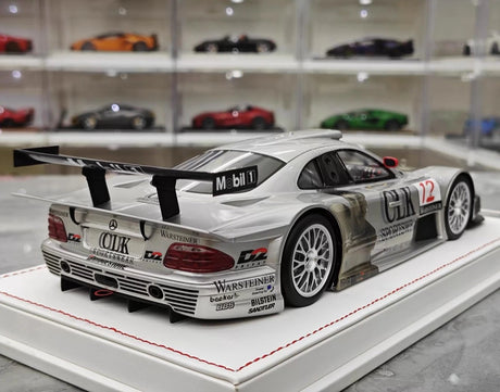 [IVY] 1:18 Mercedes-Benz 1997 CLK GTR #12 Model Car Resin / Closed Body