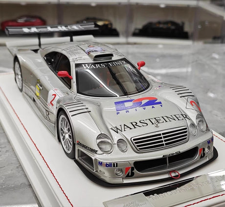 [IVY] 1:18 Mercedes-Benz 1997 CLK GTR #2 Model Car Resin / Closed Body