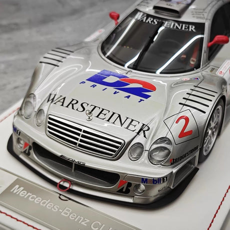 [IVY] 1:18 Mercedes-Benz 1997 CLK GTR #2 Model Car Resin / Closed Body