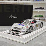 [IVY] 1:18 Mercedes-Benz 1997 CLK GTR #2 Model Car Resin / Closed Body