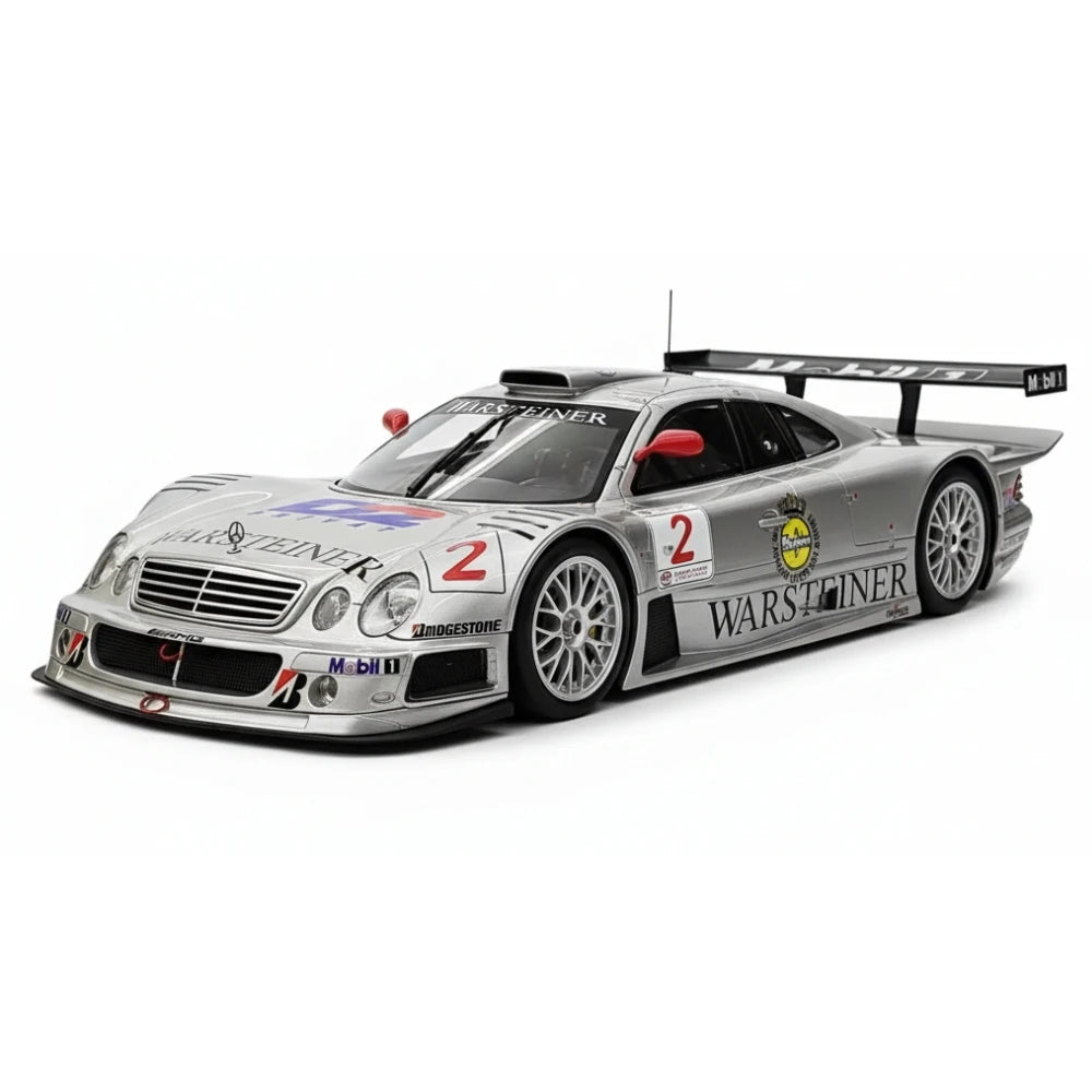 [IVY] 1:18 Mercedes-Benz 1997 CLK GTR #2 modellino di auto resina / Closed Body