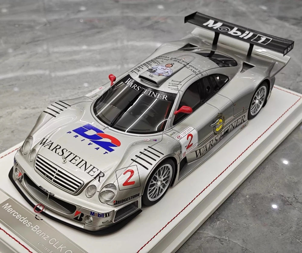 [IVY] 1:18 Mercedes-Benz 1997 CLK GTR #2 Model Car Resin / Closed Body