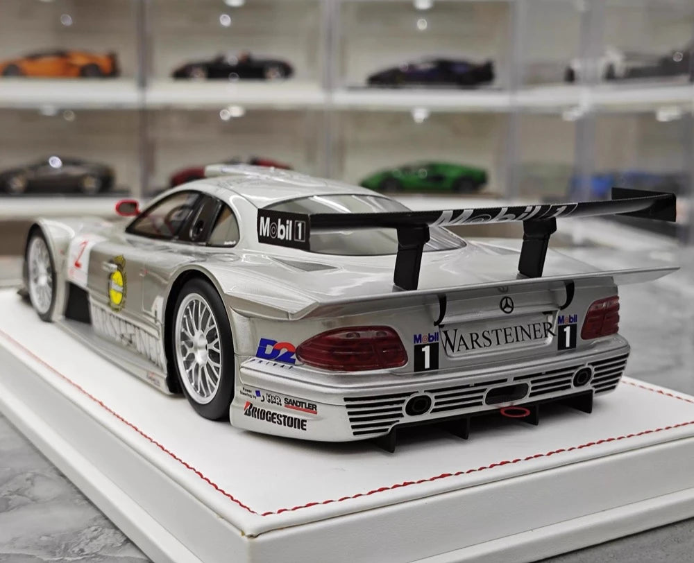 [IVY] 1:18 Mercedes-Benz 1997 CLK GTR #2 modellino di auto resina / Closed Body