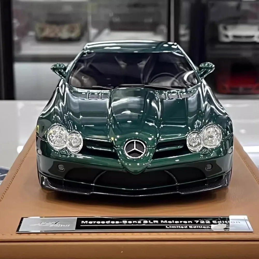 [IVY] 1:18 Mercedes-Benz 2006 SLR McLaren 722 Edition vihreä pienoismalli Hartsi